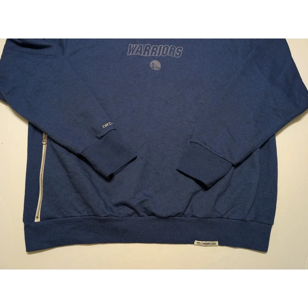 NIKE Golden State Warriors NBA Sweatshirt Mens XL Blue Excellent DN8587-437